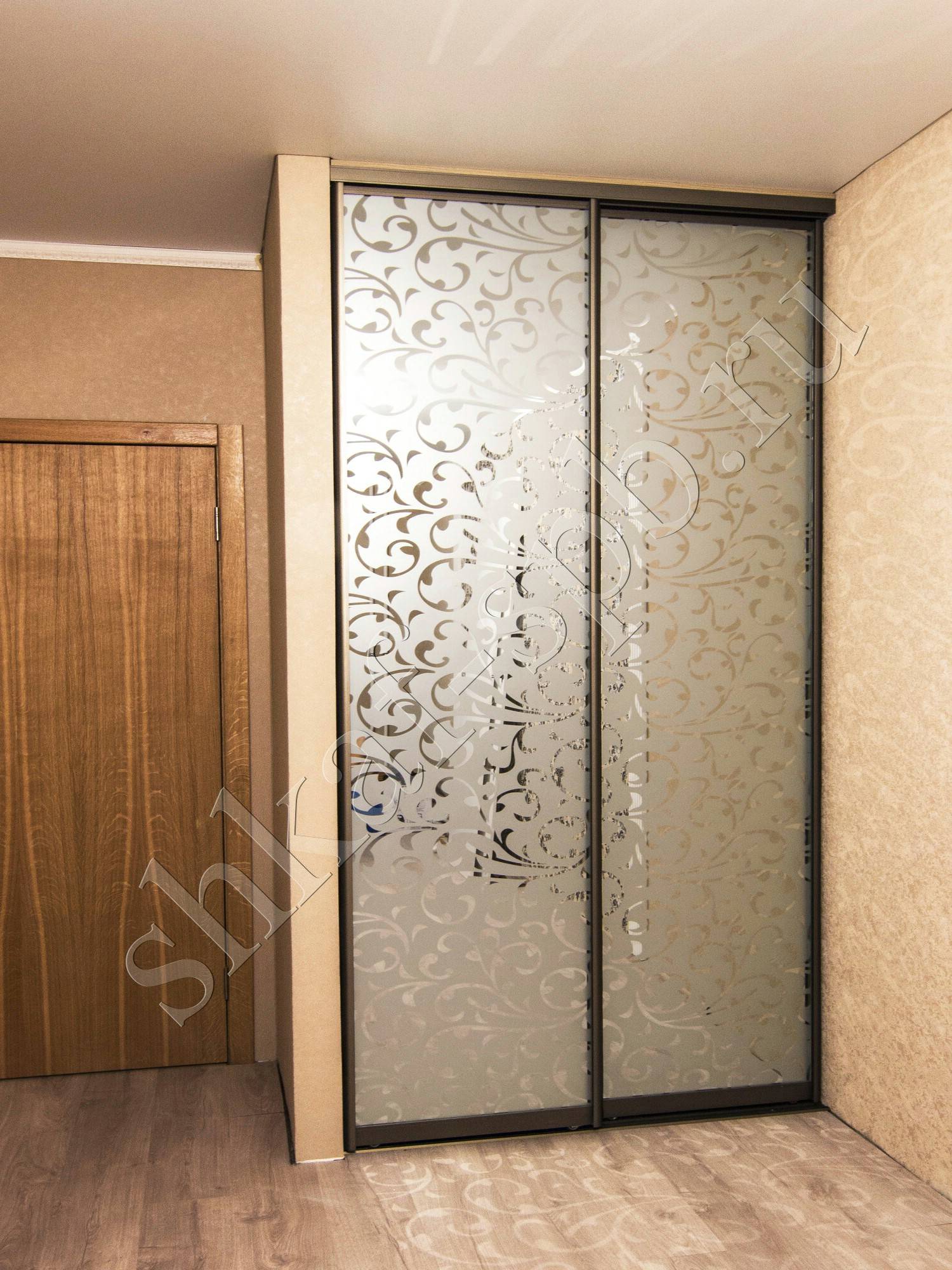 Двери Шкаф Купе Пескоструйный Рисунок Фото